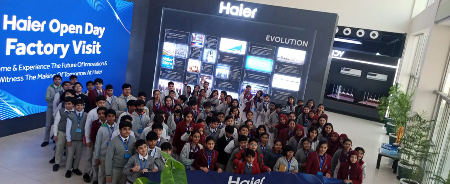 Exploring Innovation: The City School Students Visit Haier Factory