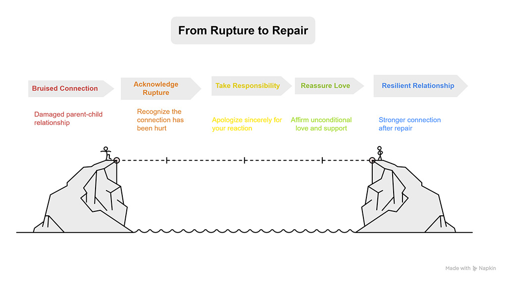 From Rupture to Repair